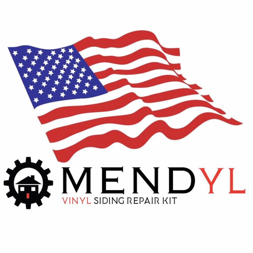 Mendyl Vinyl and Stucco Siding Repair Kit - Cover Any Cracks & Holes - 2 Patches