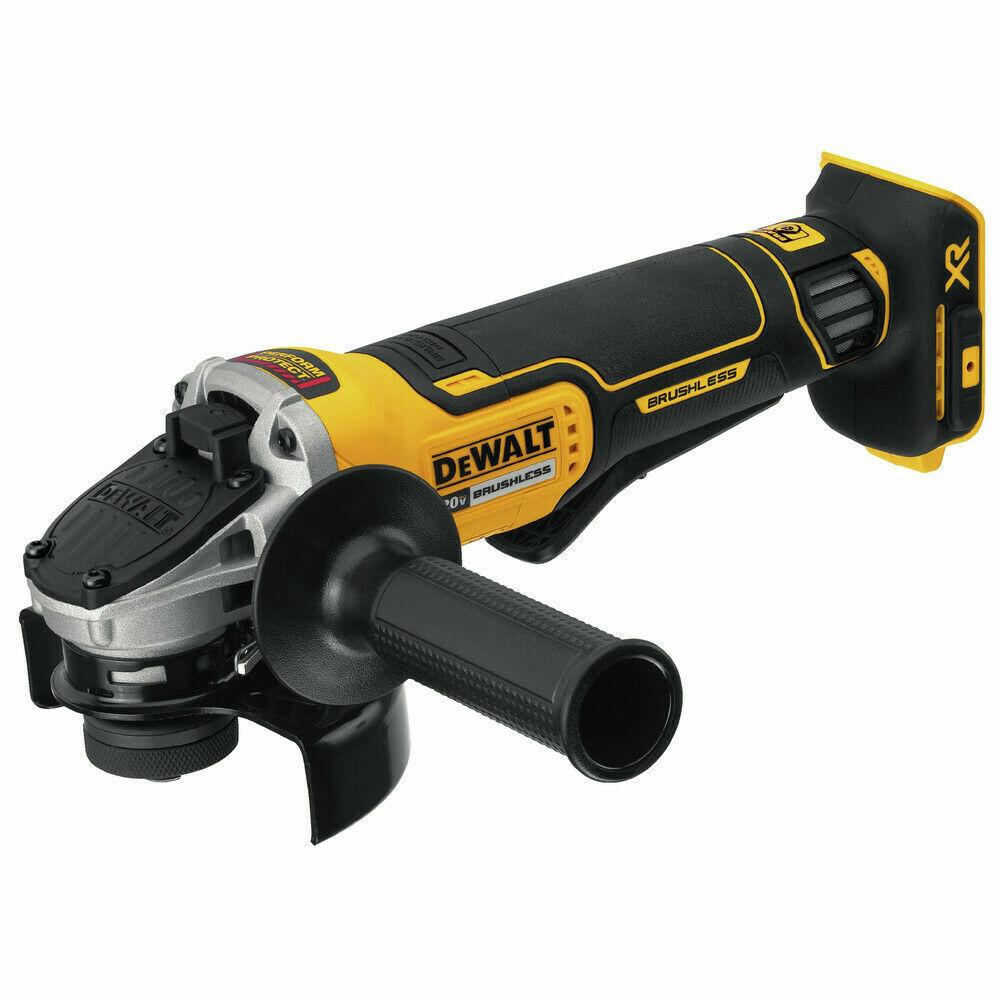 DEWALT DCG413B 20V MAX XR 4.5" Angle Grinder w/Kickback Brake (Stock Pic)