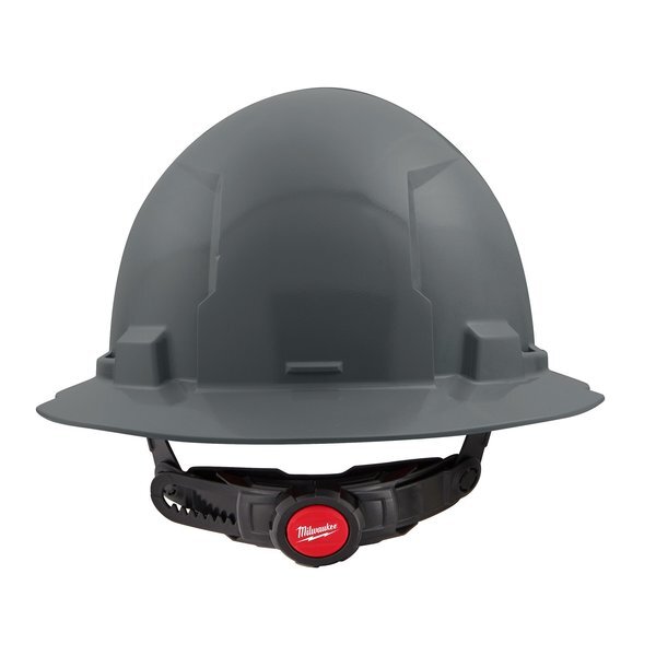 Milwaukee Tool 48-73-1135 Full Brim Gray Full Brim Hard Hat W/6Pt Ratcheting