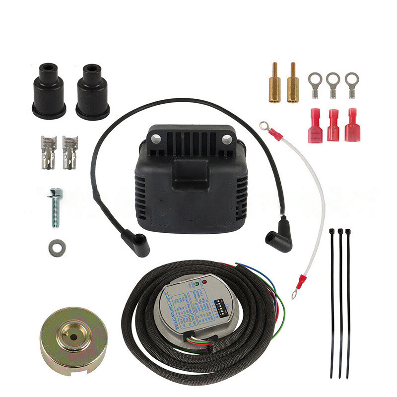 Single Fire Programmable Ignition Coil Kit 53-660 For Harley Evo Big Twin & XL 7