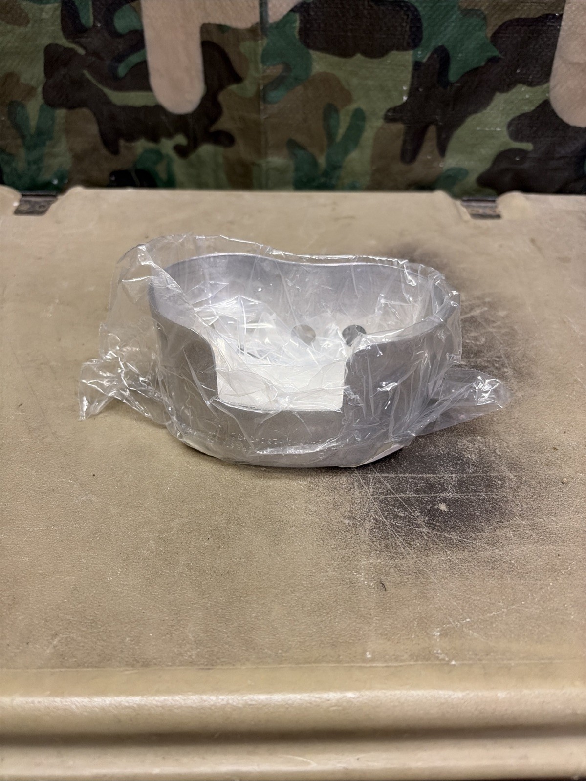 New USGI Military Genuine Canteen Cup Stove Stand Aluminum