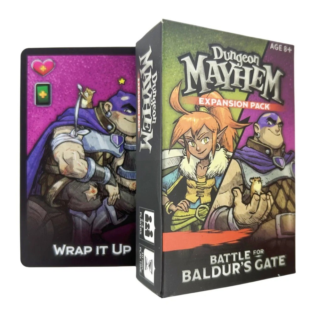 Share Dungeon Mayhem Board Game Cards Monster Madness Card English Toy Gift