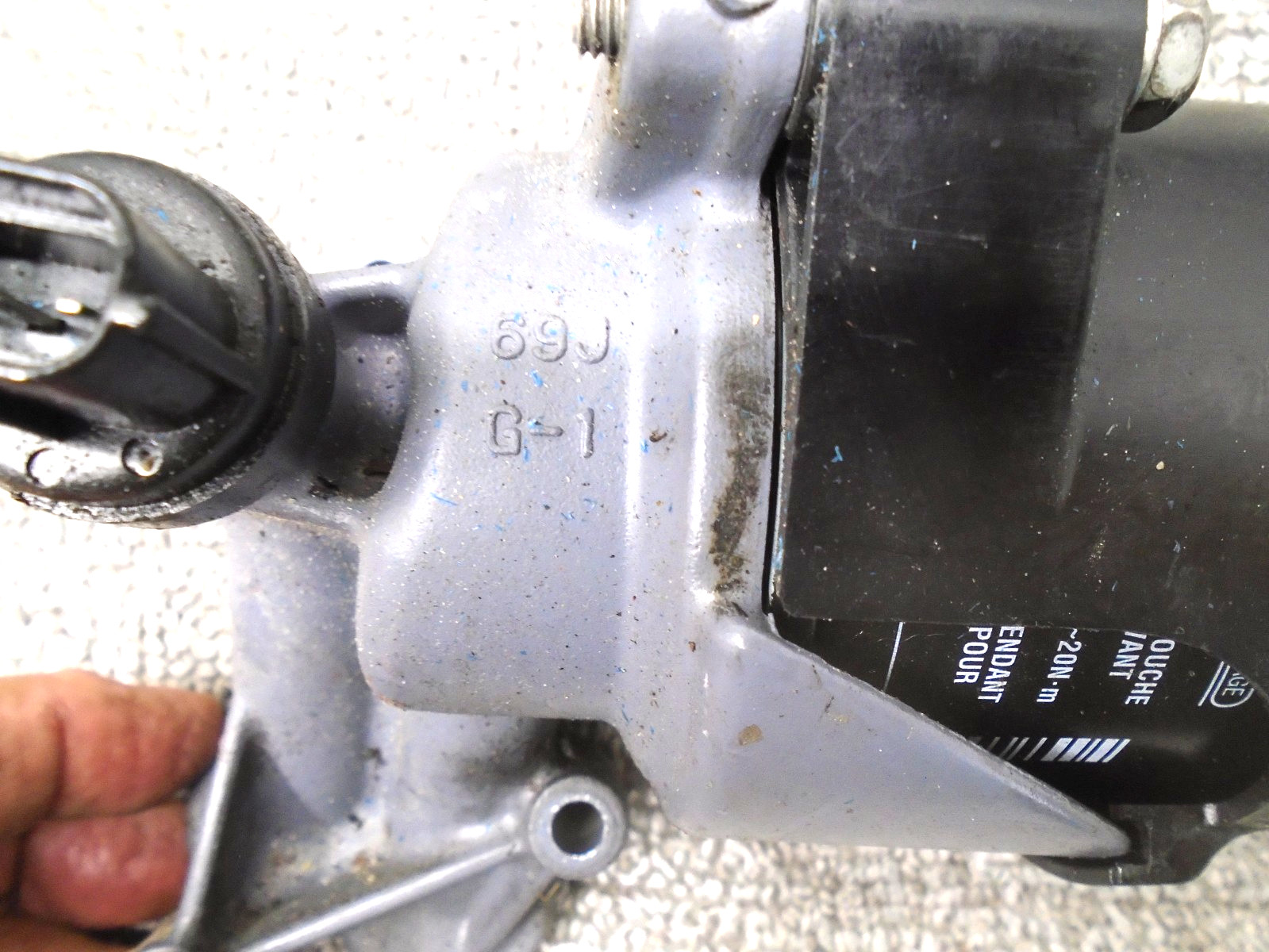 Oil Filter Base Connector Assy 69J-13446-00 Yamaha Outboard '02-'06 200-225 Hp