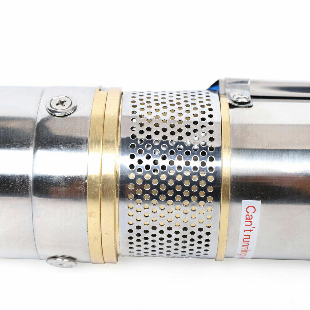 3" DC Solar Water Pump Submersible Deep Bore Well Pump 48V 400W +MPPT Controller