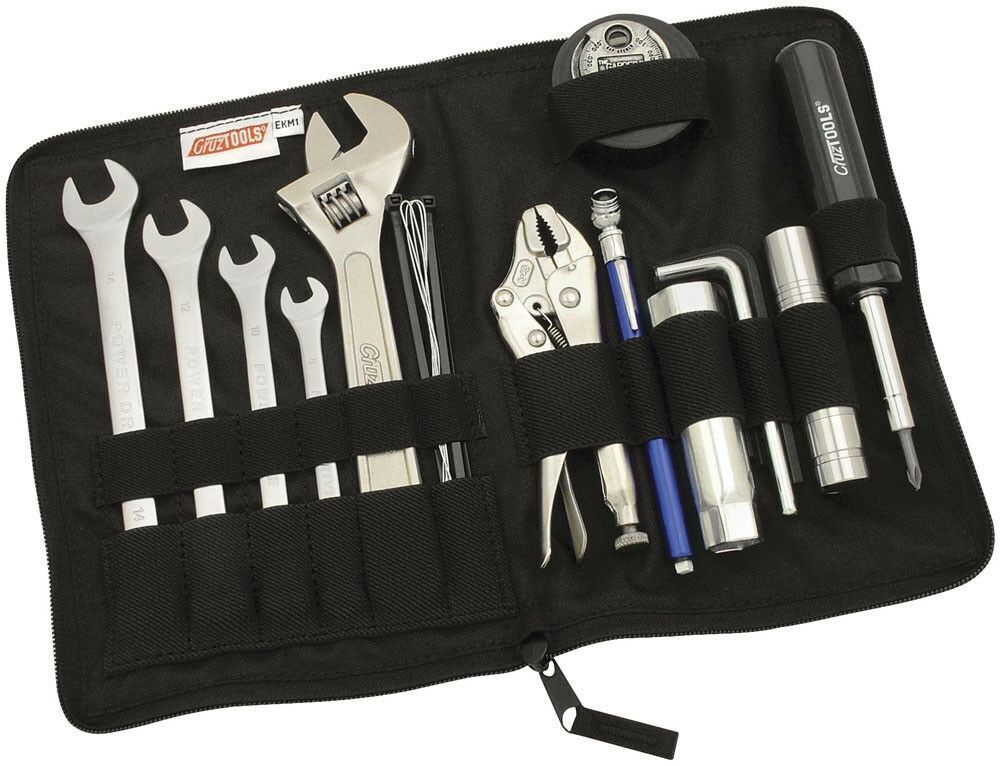 Cruz Tools Econokit - metric tool kit - & POUCH _EKM1