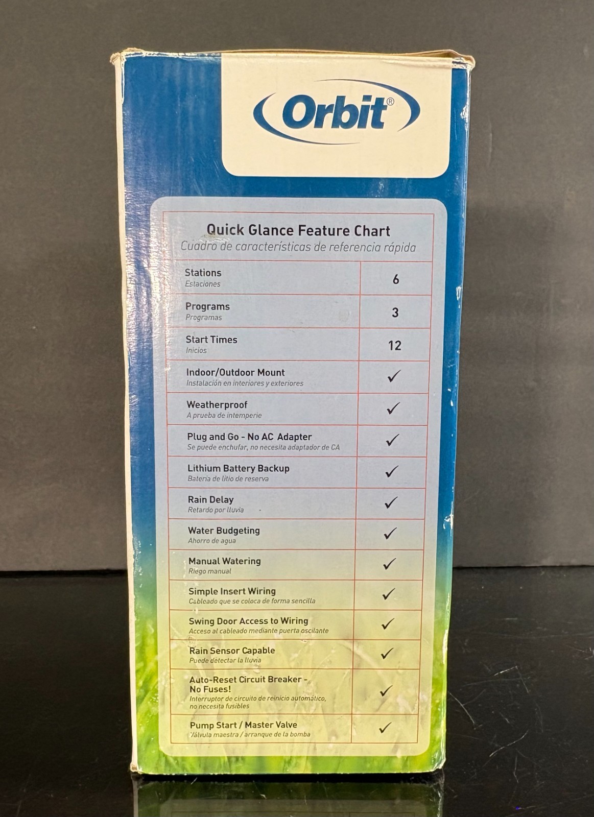 Orbit 6-Station all Weather Easy-Set Logic Indoor/Outdoor Sprinkler Timer