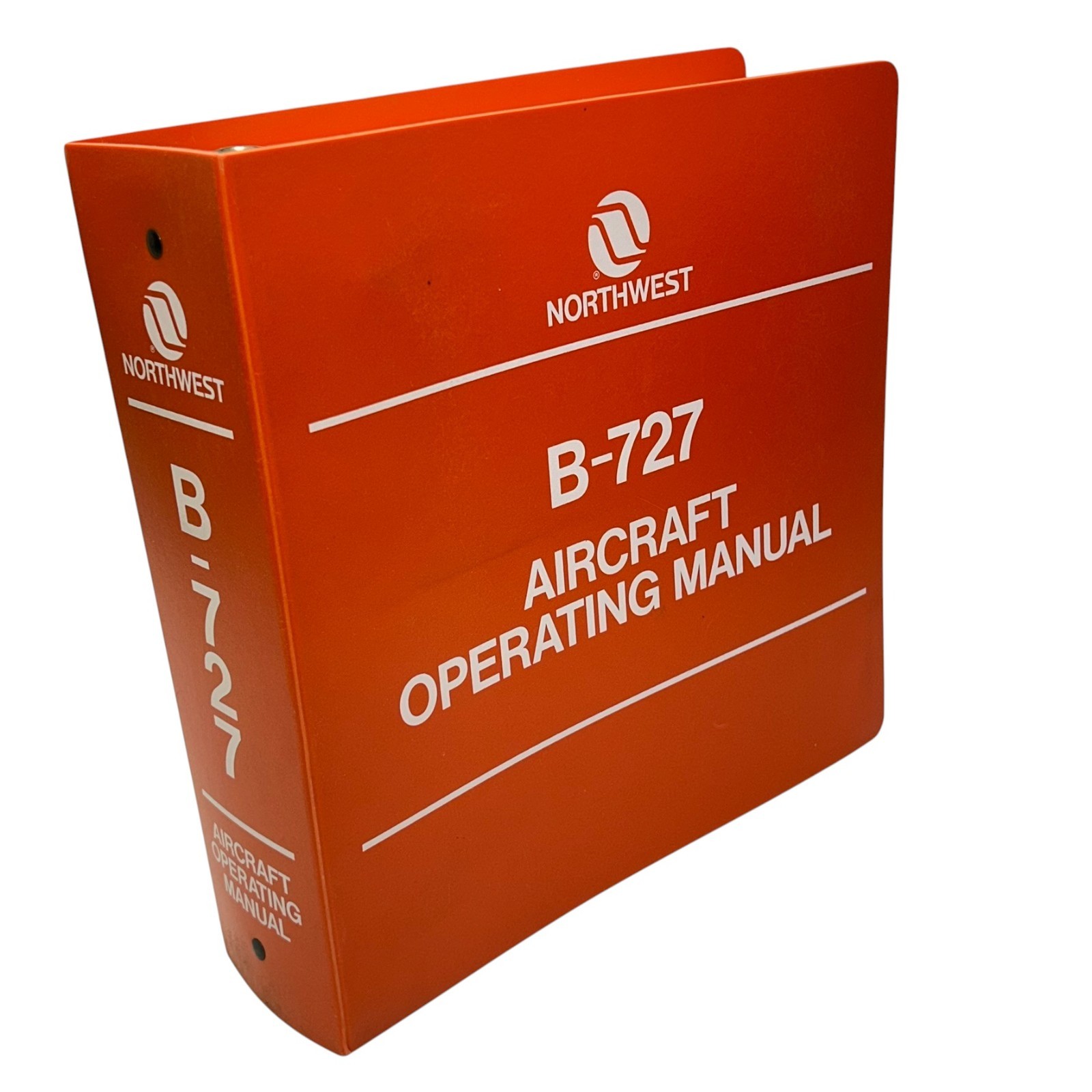 Northwest B-727 Aircraft Operating Pilot & Flight Crews Training Manual Original