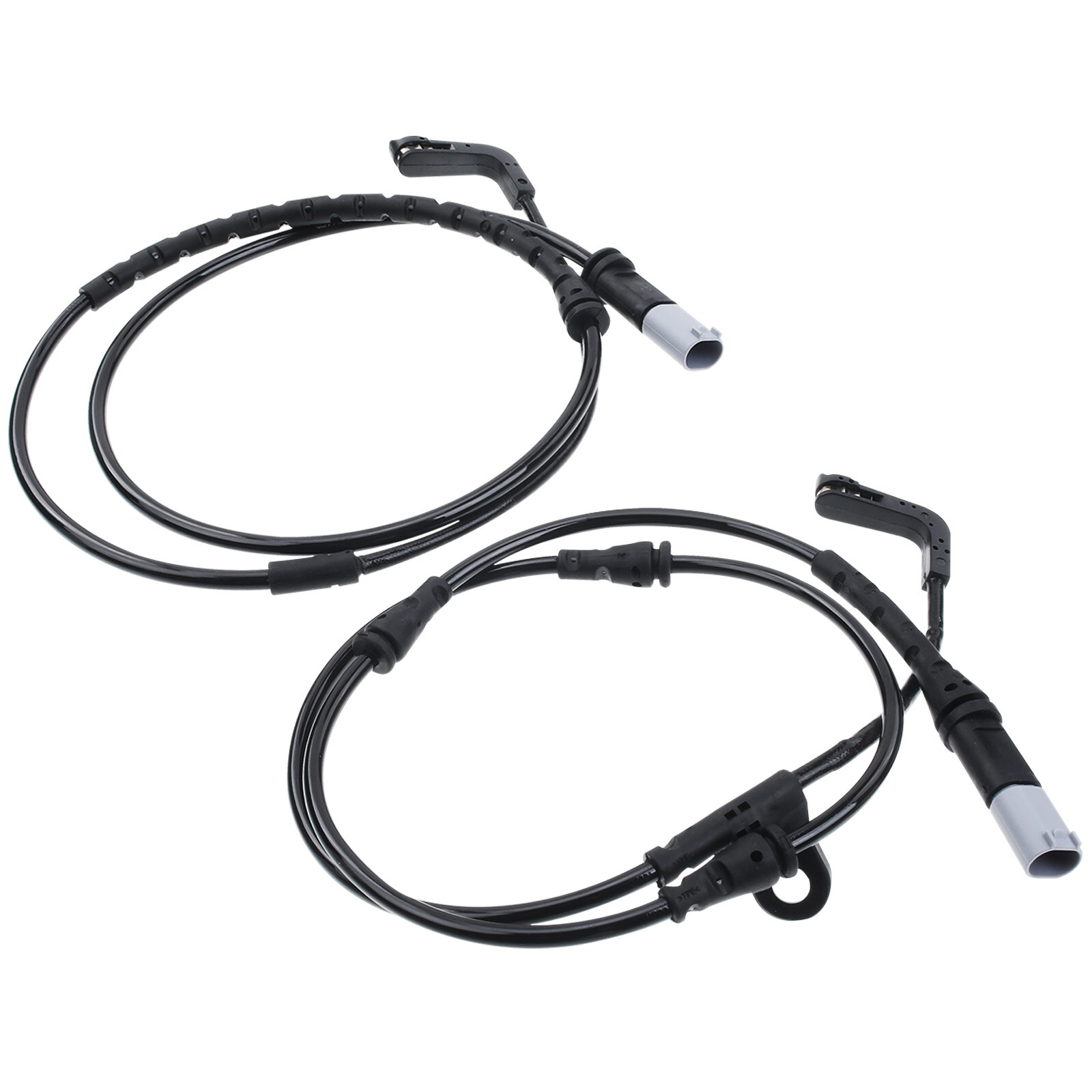 2Pcs Front & Rear Disc Brake Pad Wear Sensor for BMW X5 2007-2010 X6 2008-2011