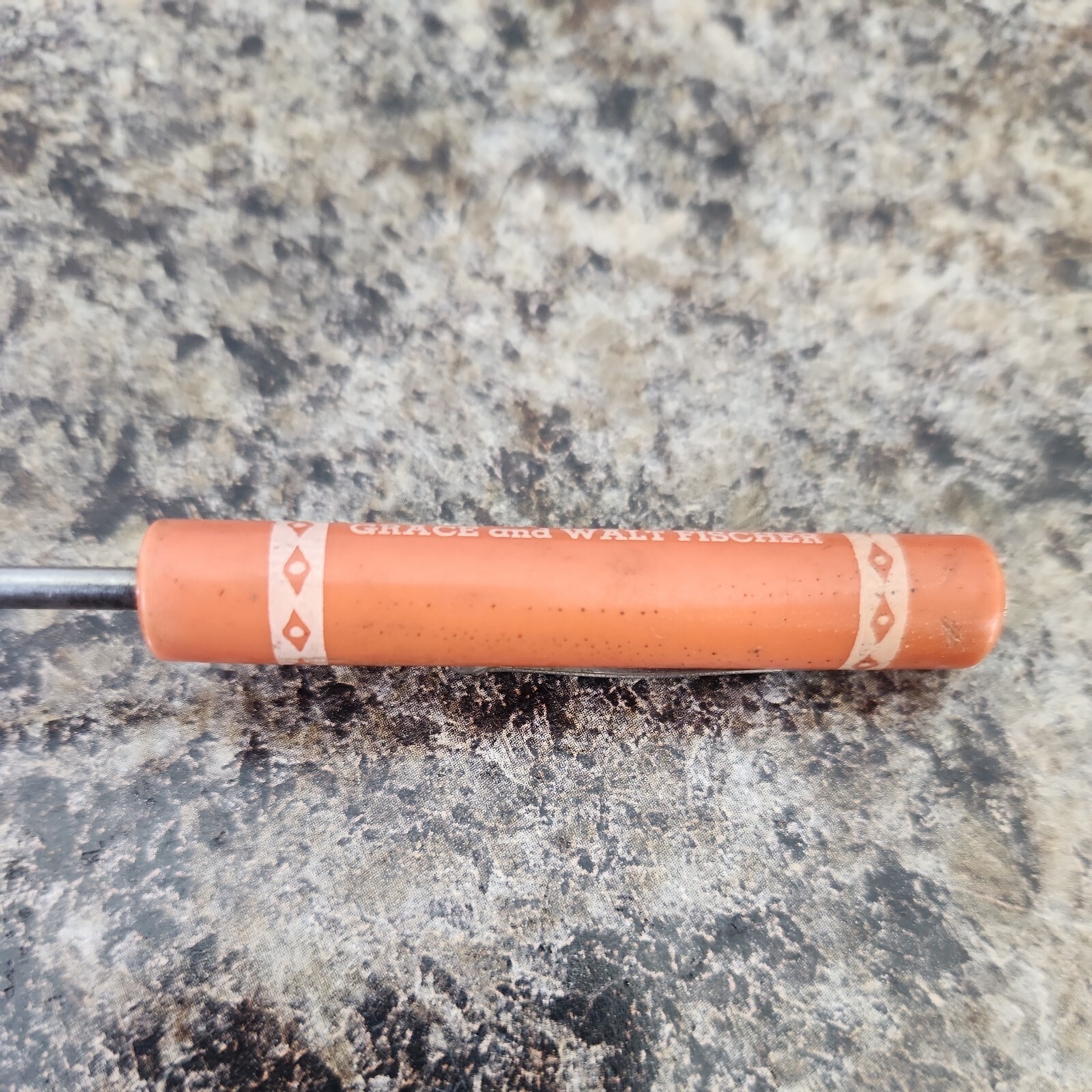 Vtg Wall Conoco & Star Cafe South Dakota Fischer Screw Driver