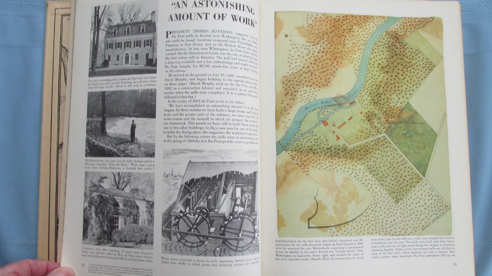 1952 Dupont Autobiography Of American Enterprise Du Pont Powder Company-Photos