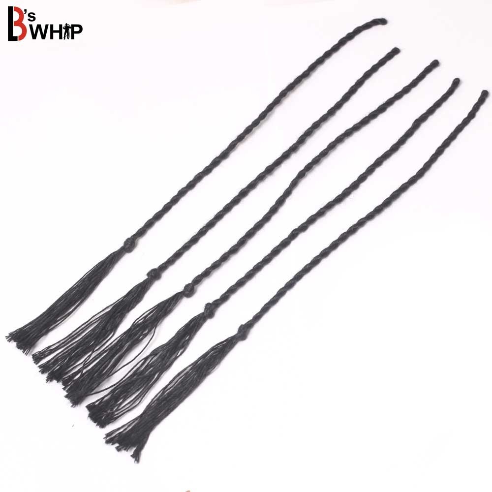 5 Pieces Whip Cracker Popper Made with Kevlar Thread  Strongest and Professional