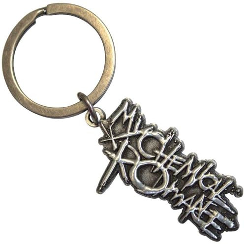 My Chemical Romance The Black Parade Logo Keyring Keyring Size One Size