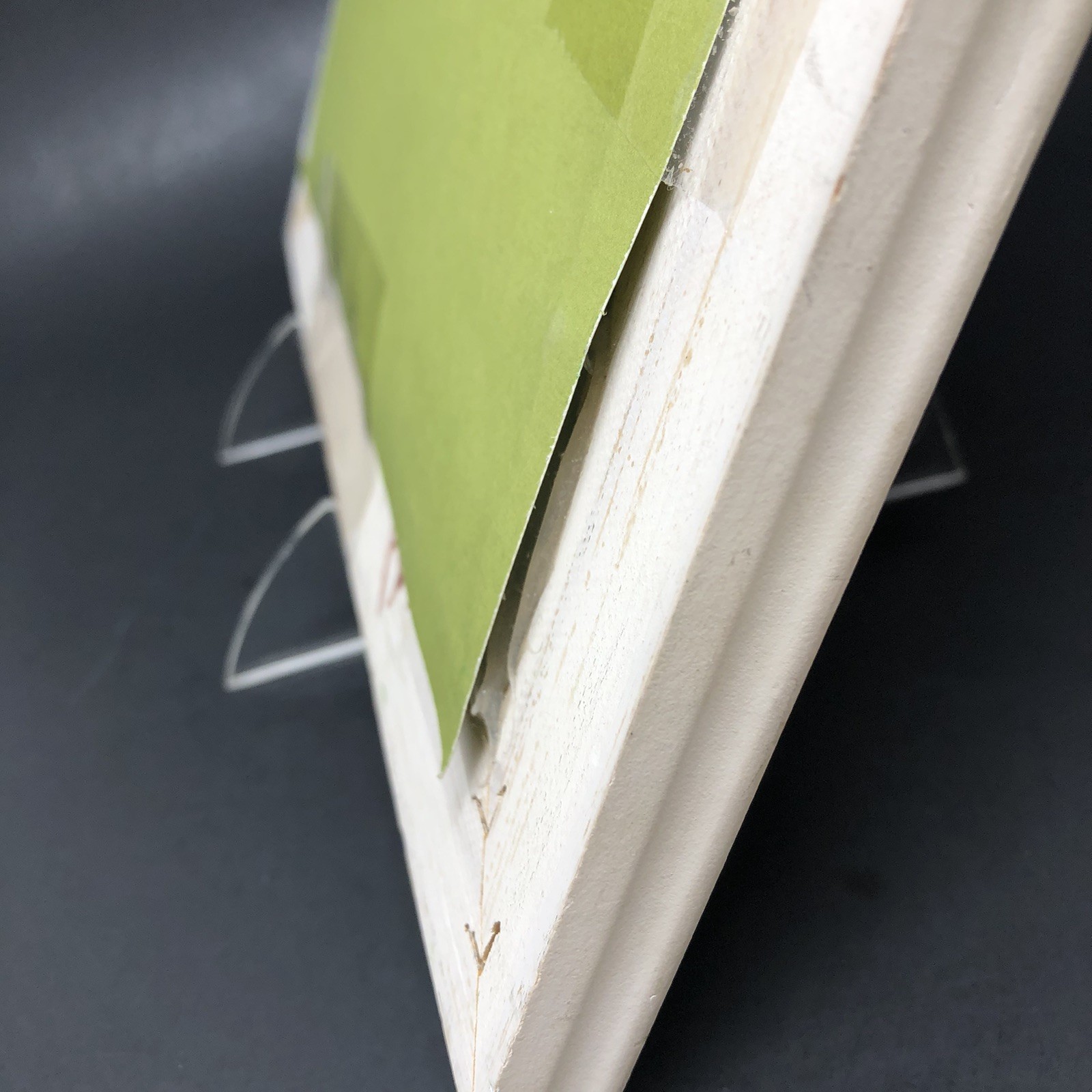 Framed Pressed Flowers Distressed Frame 12.5" x 10.5" Cottagecore Country Chic