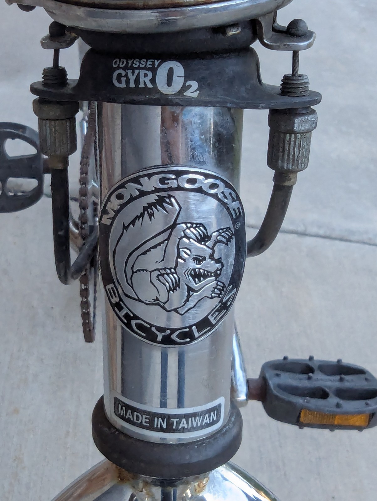 Vintage BMX Bike Mongoose Hoop-D All Original Trick Bike