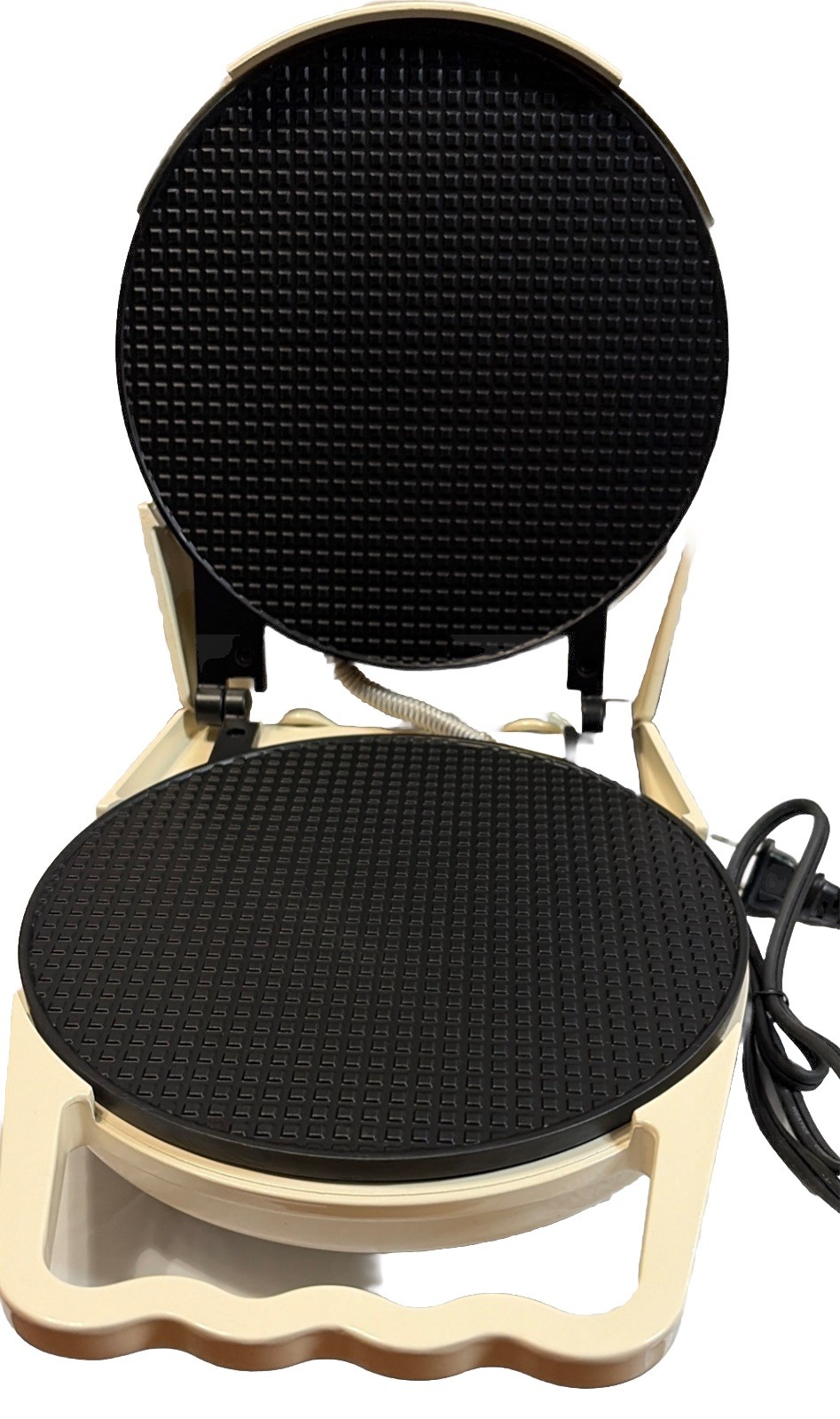 Rival Homemade Waffle Cone Bowl Maker Model WC800 Pizzelle Iron Maker No Roller