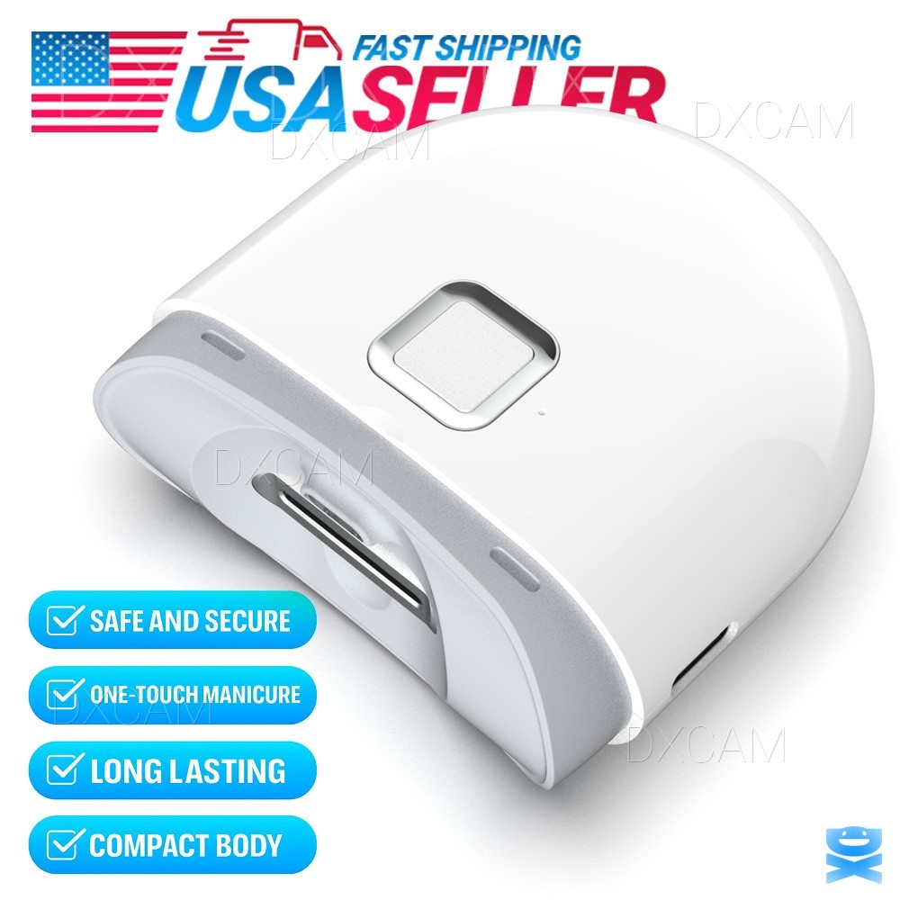 Safety Electric Nail Clipper Automatic Thick Nails Trimmer Professional Tool US