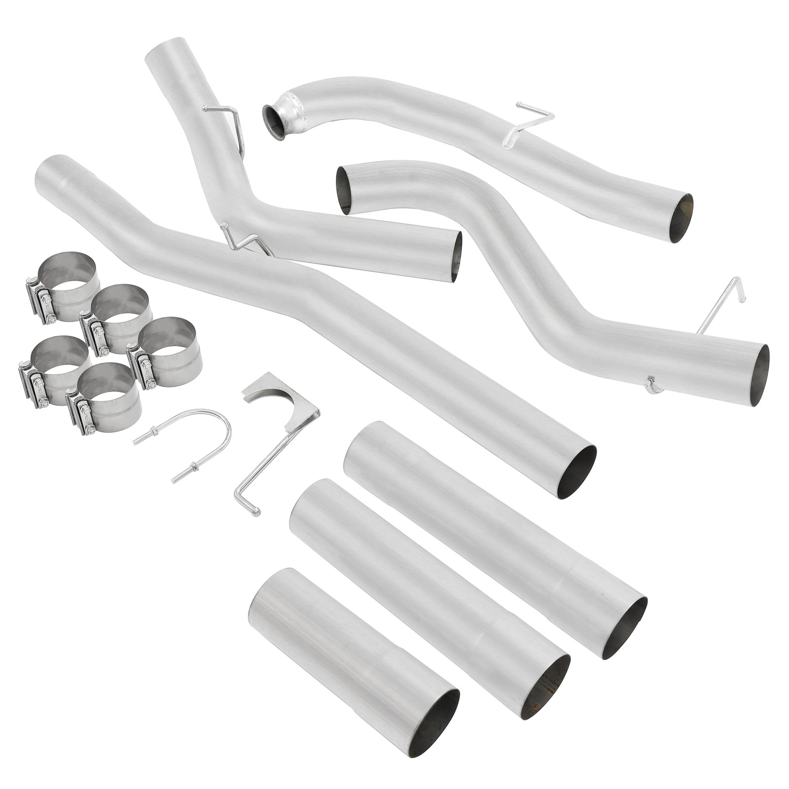 4" Stainless Steel Exhaust Pie For 11-15 Silverado 2500 3500HD Duramax 6.6L LML