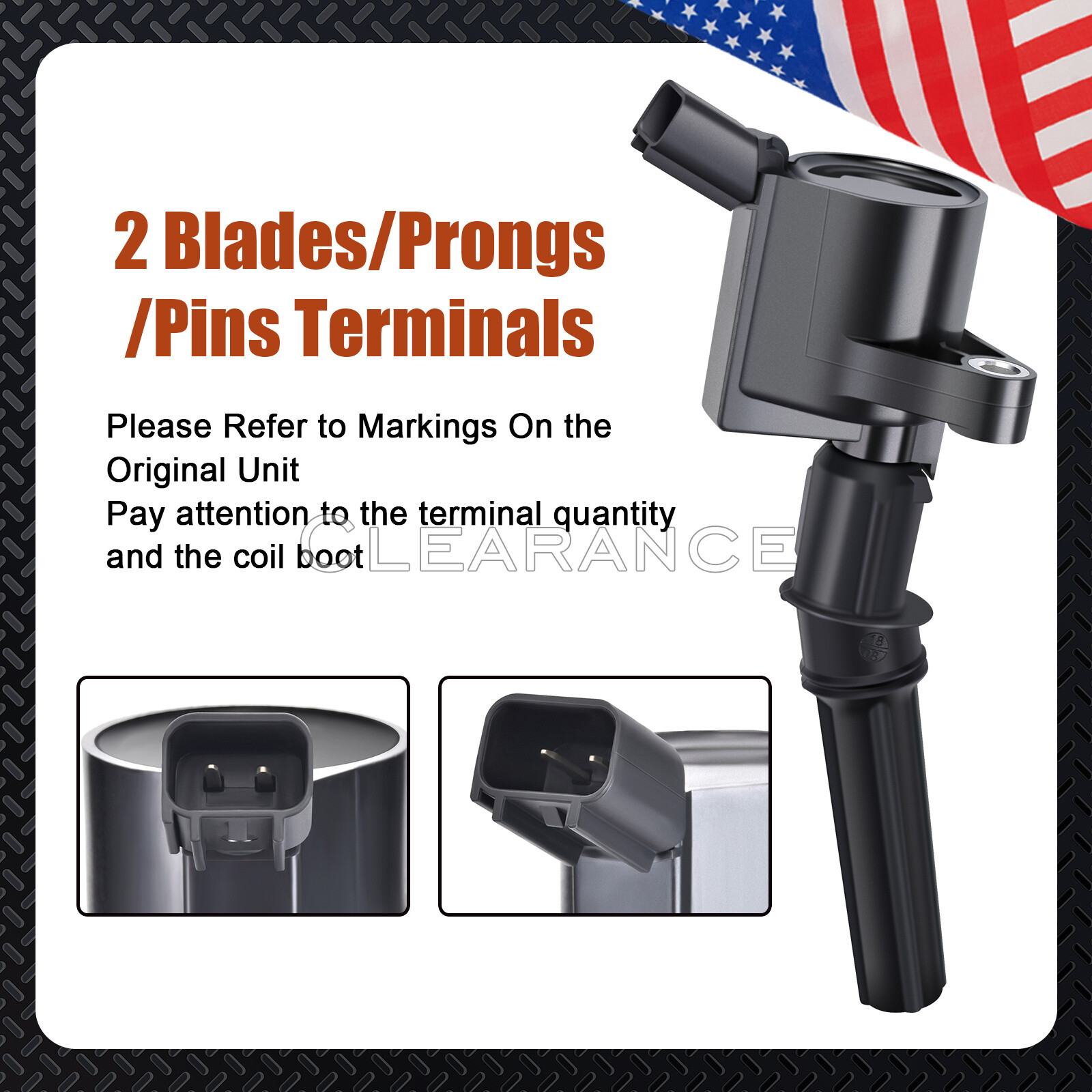 Ignition coil DG508 & Motorcraft Spark Plug SP479 for Ford F150 4.6L 5.4L FD503