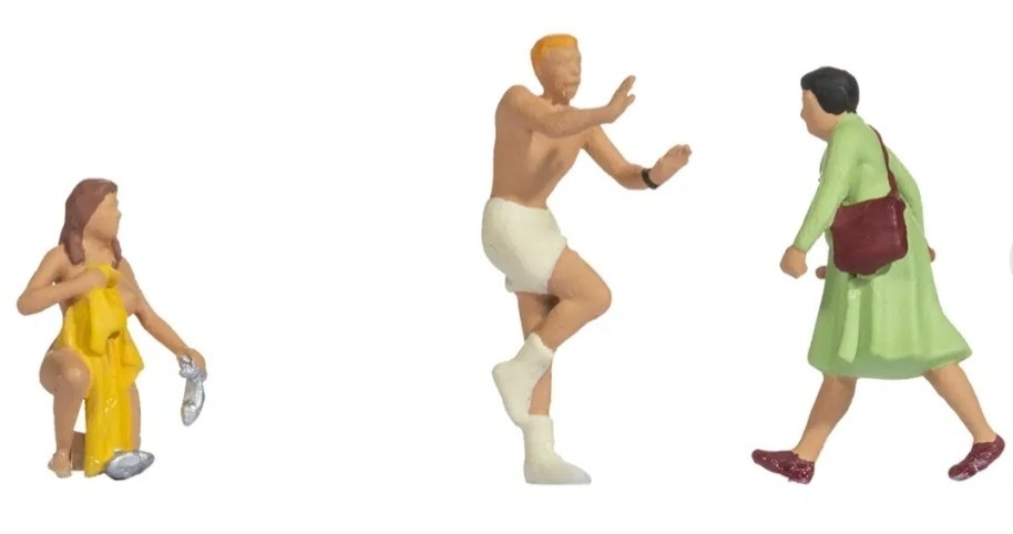 Noch " In Flagranti" Figures Set 16601 HO Scale