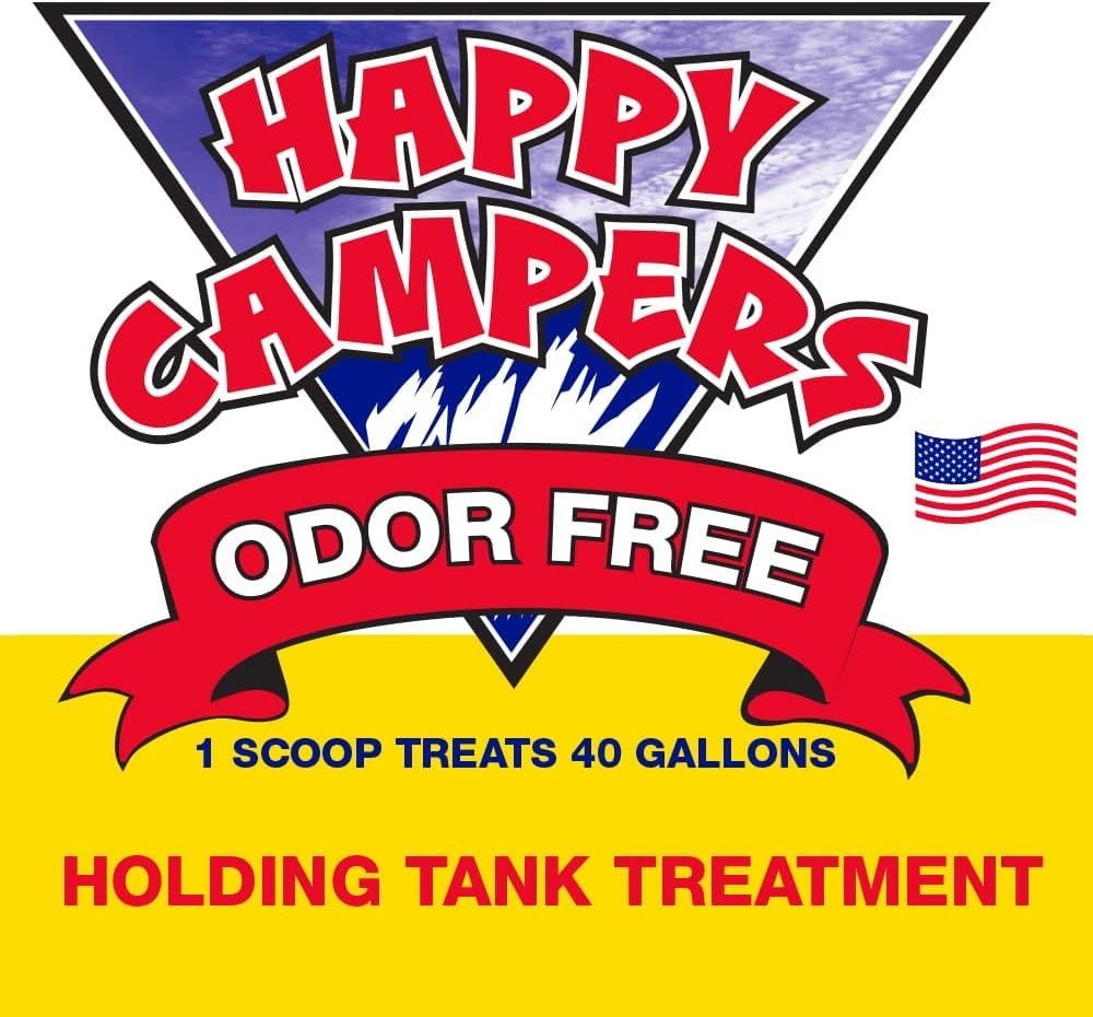HAPPY CAMPERS RV Holding Tank Treatment - 18 Treatments
