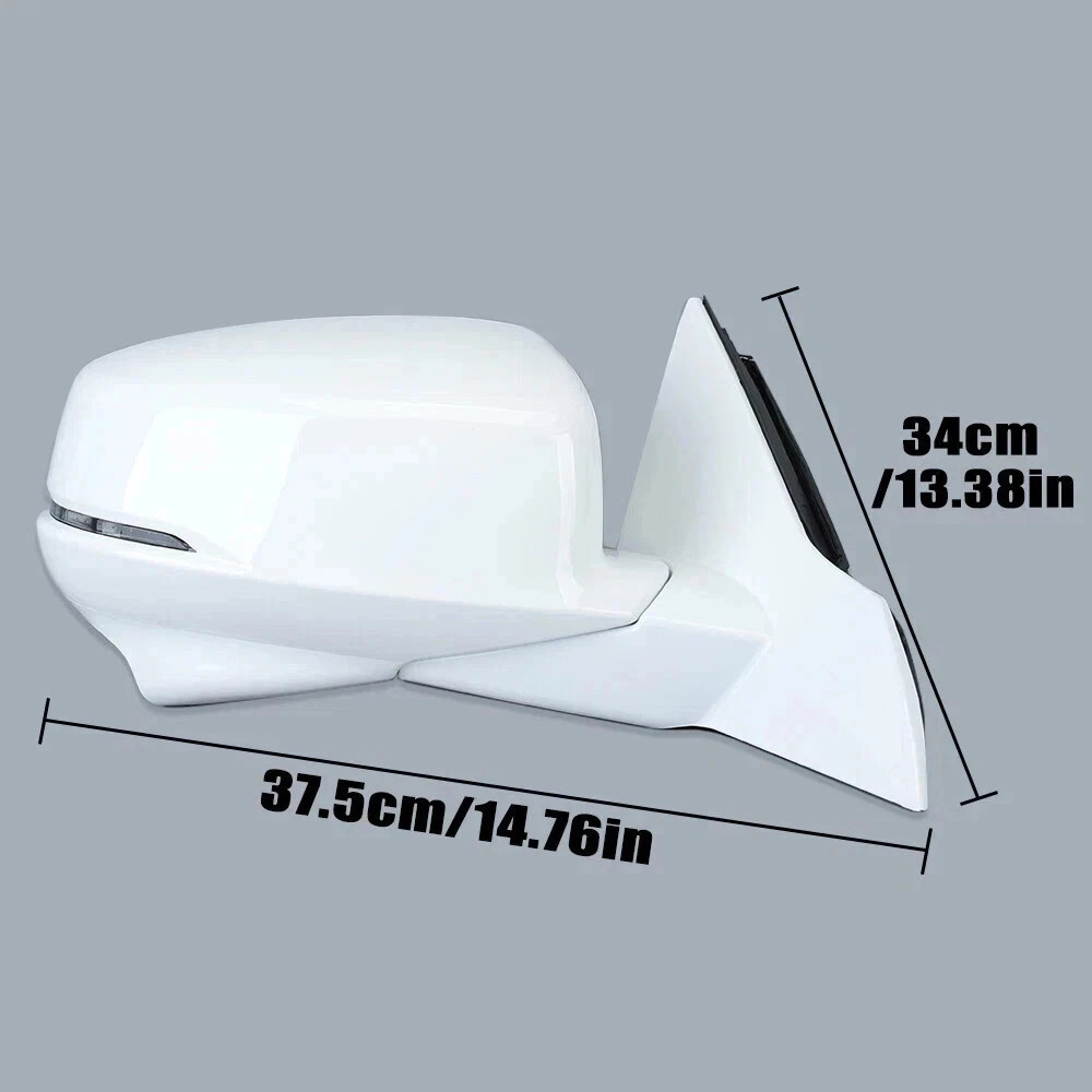 For Honda Accord 2013-2017 Right Passenger Side Mirror Camera Turn Signal Heated