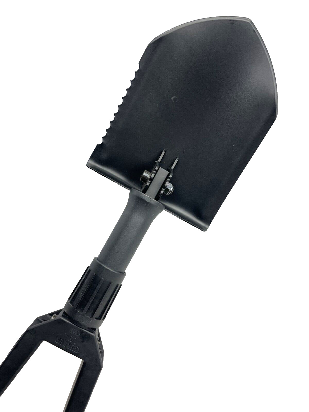 Gerber 2000 NEW Entrenching E Tool Trifold Shovel & USED Pouch Case Woodland