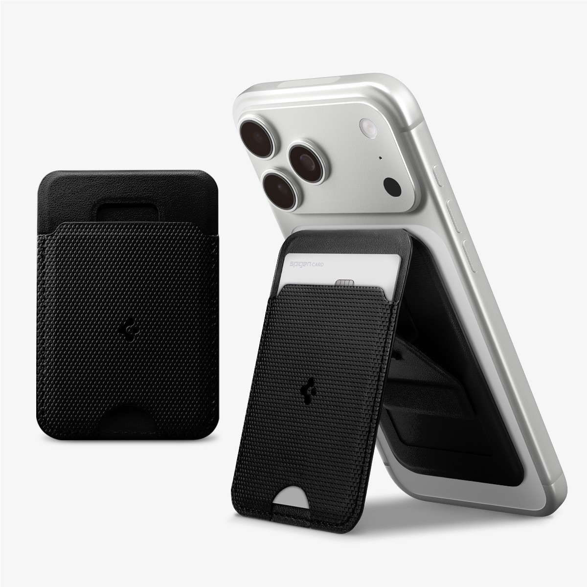 For Magsafe | Spigen Slim Fold S314 (Mag Fit) Card Holder Built in Stand Wallet