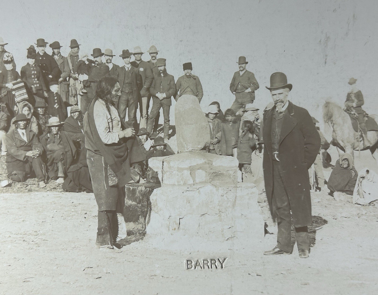Extraordinary 1886 Photograph of Sitting Bull with His Killer at Standing Rock