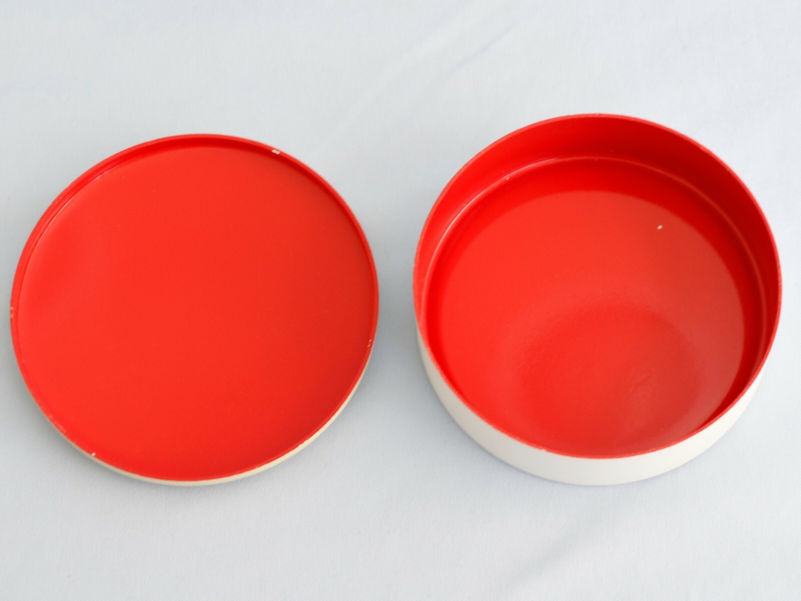 Vintage Metal Box Painting French Napoleon Cavalry Soldier Waterloo Gericault