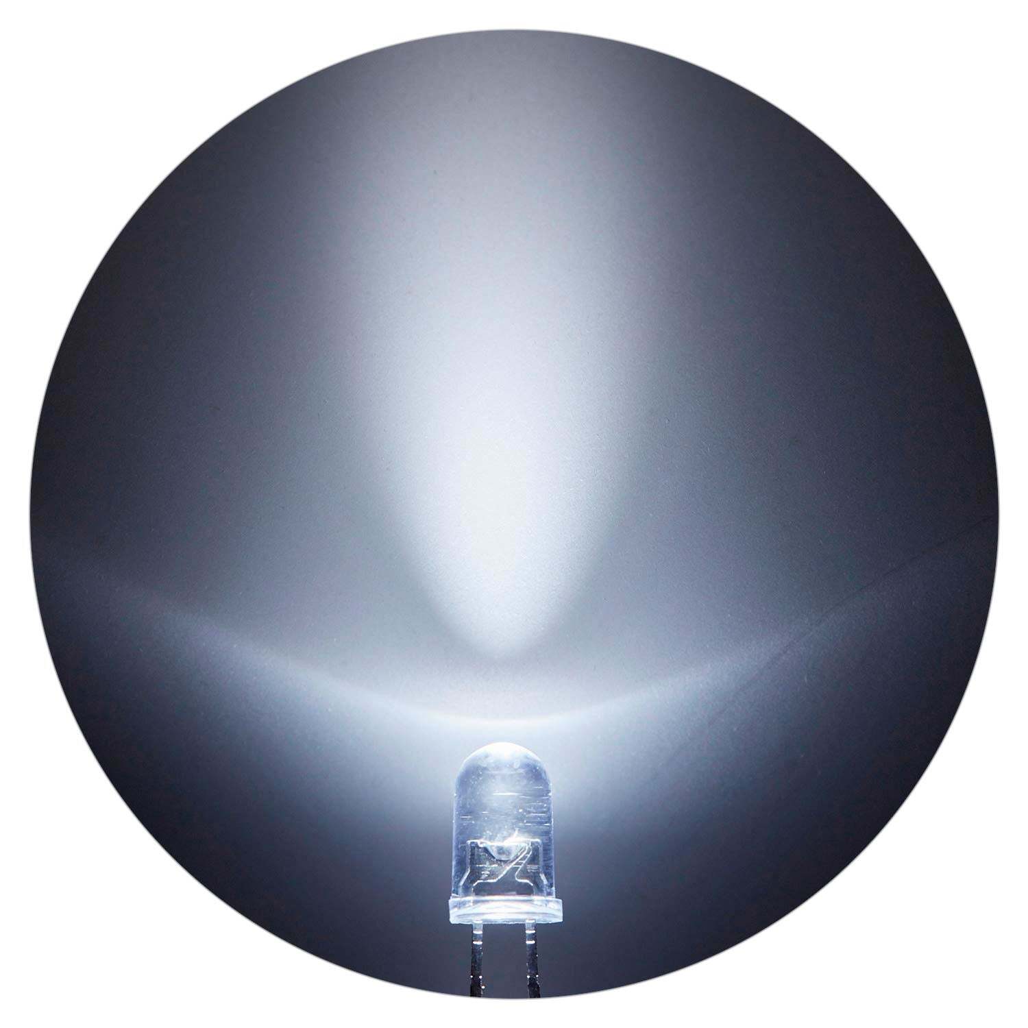 Pre-Wired LEDs ~ 3-12 Volt DC ~ Clear Lens ~ Choose Color and Size