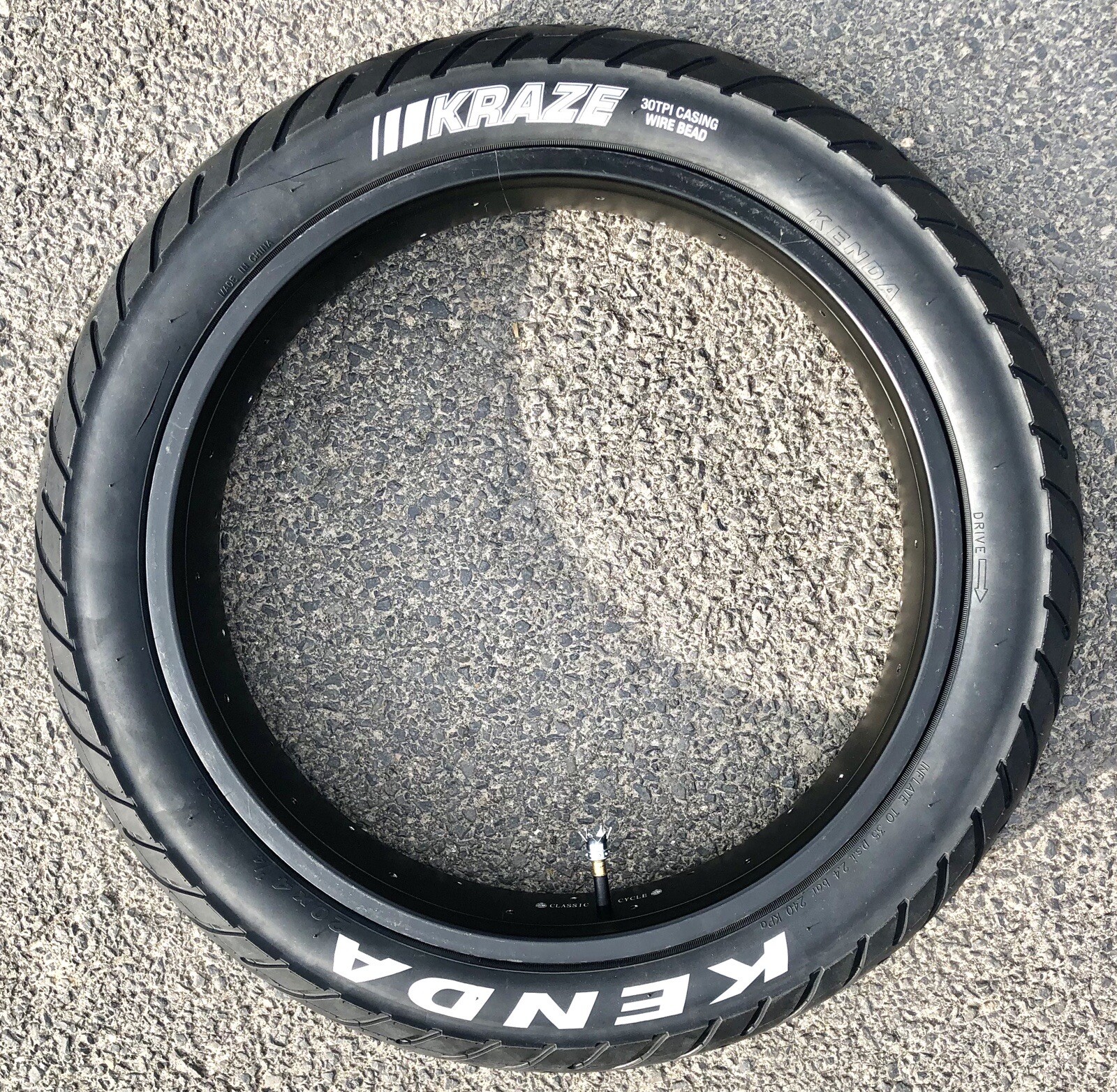 20 x 4 1/4 Kenda Kraze ebike recommended