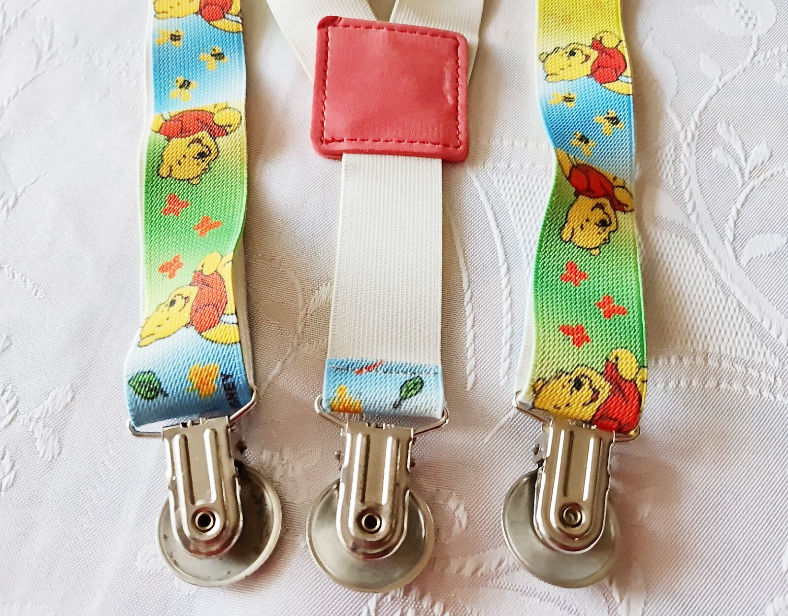 VINTAGE AUTHENTIC DISNEY WINNIE THE POOH BOYS SUSPENDERS