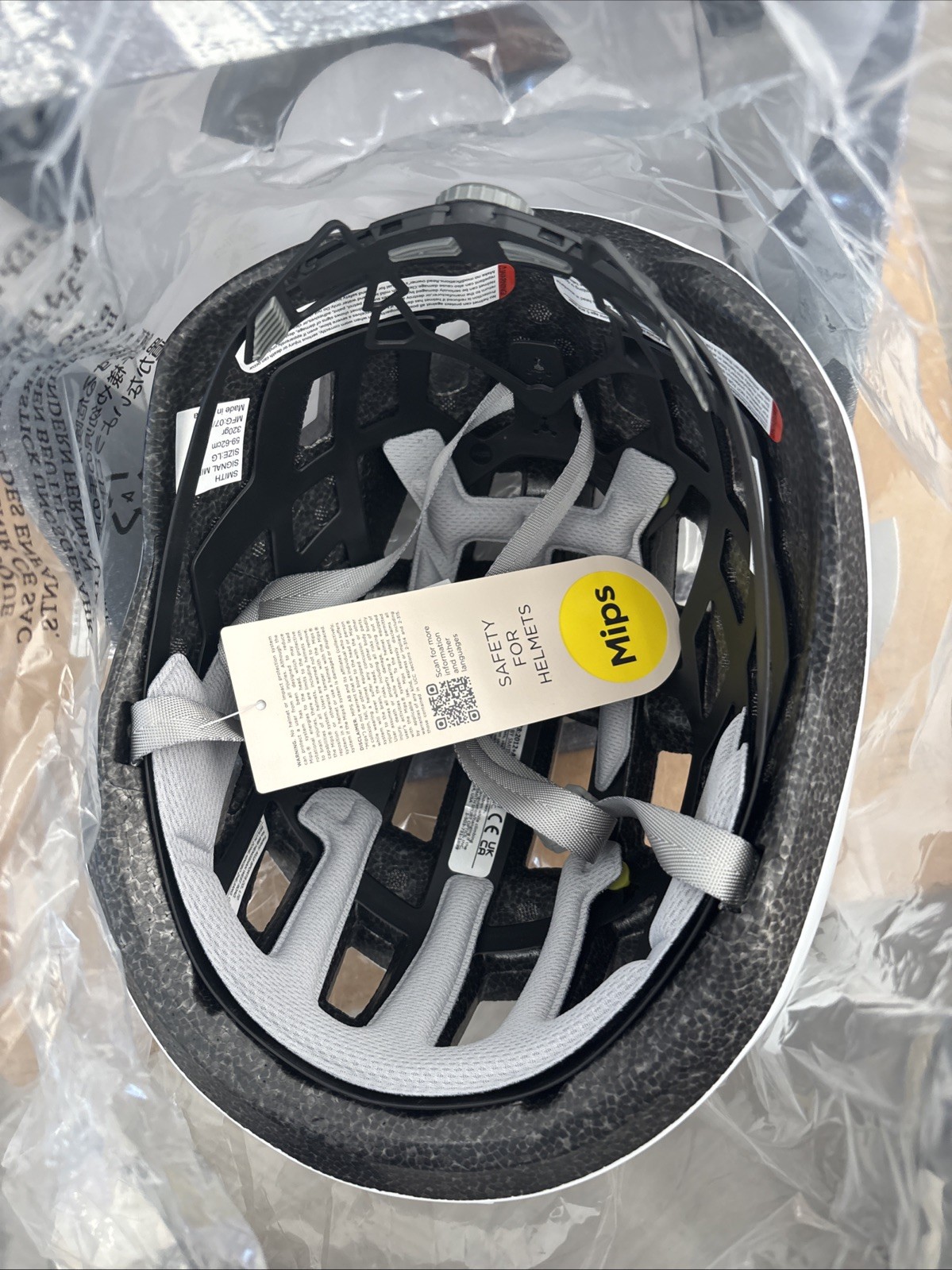 Smith Signal MIPS Road Bike Helmet Adult Large White Cycling Men Women