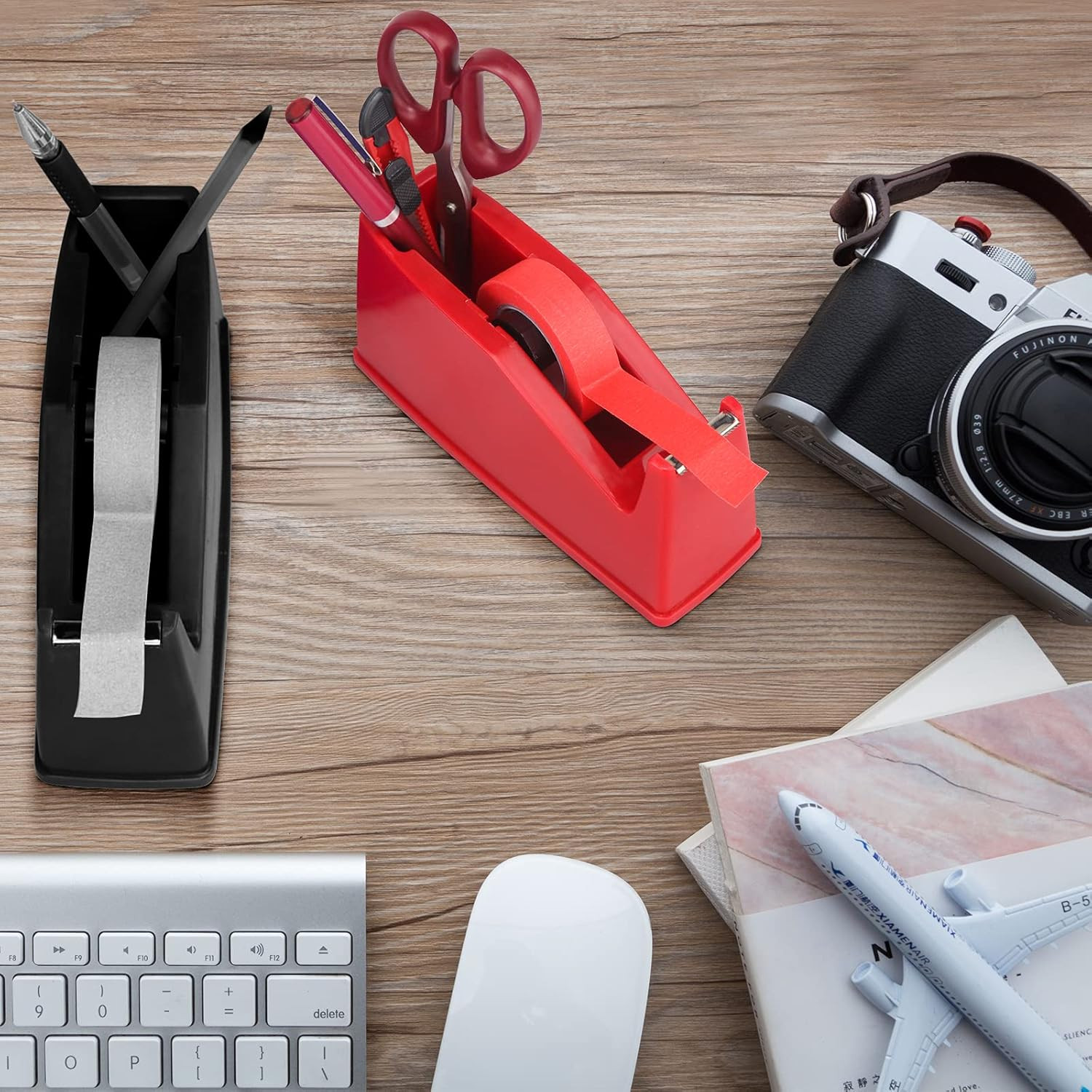 Heat Tape Dispenser, Masking Tape Dispenser, Holder Fits 1" and 3" Core, 6.8 x 2