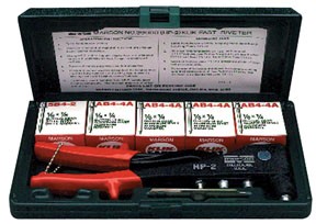 200-Kit HP-2 Hand Riveter with Rivet Assortment MAR-39001