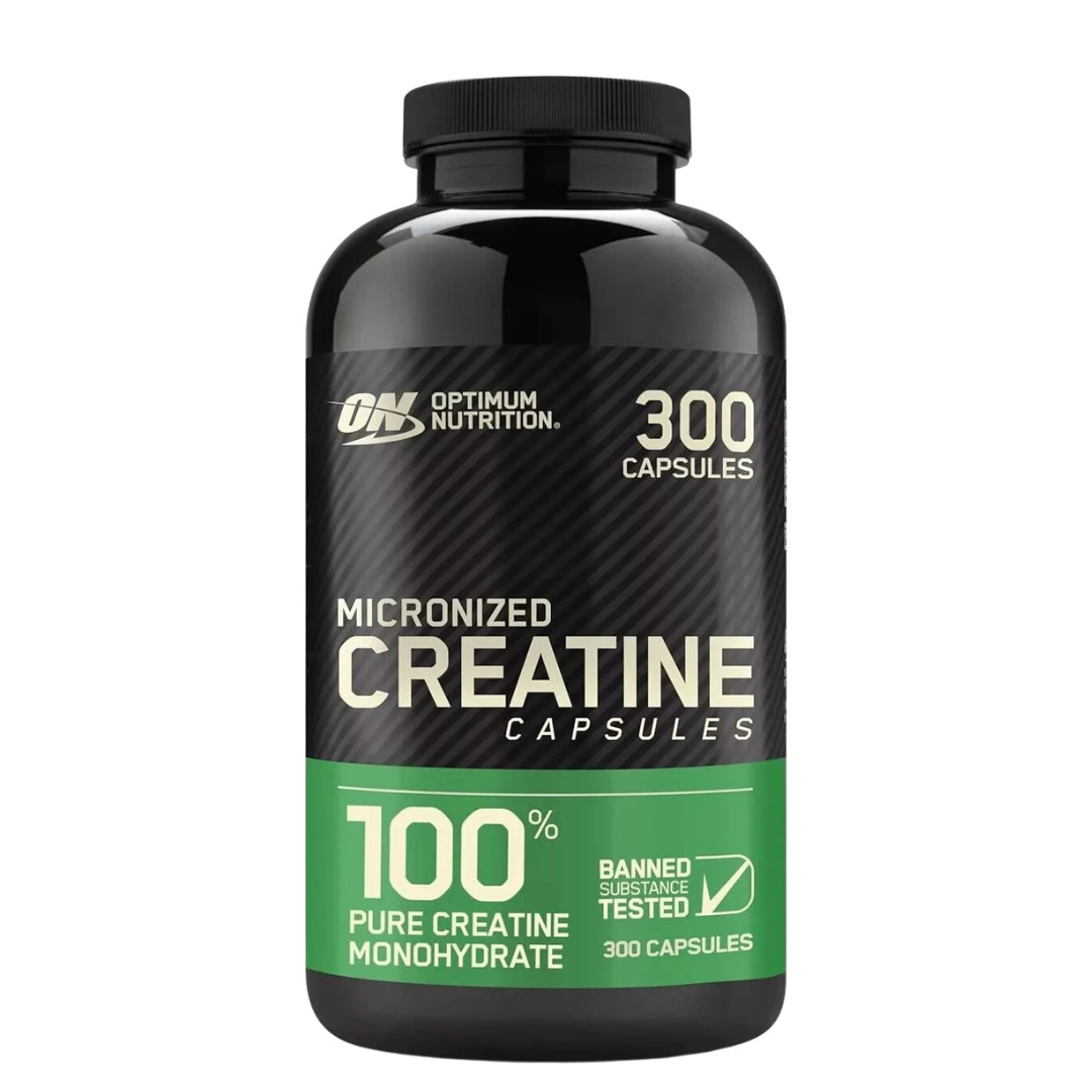 Optimum Nutrition Creatine Monohydrate 300 Capsule 2500mg Micronized New Sealied
