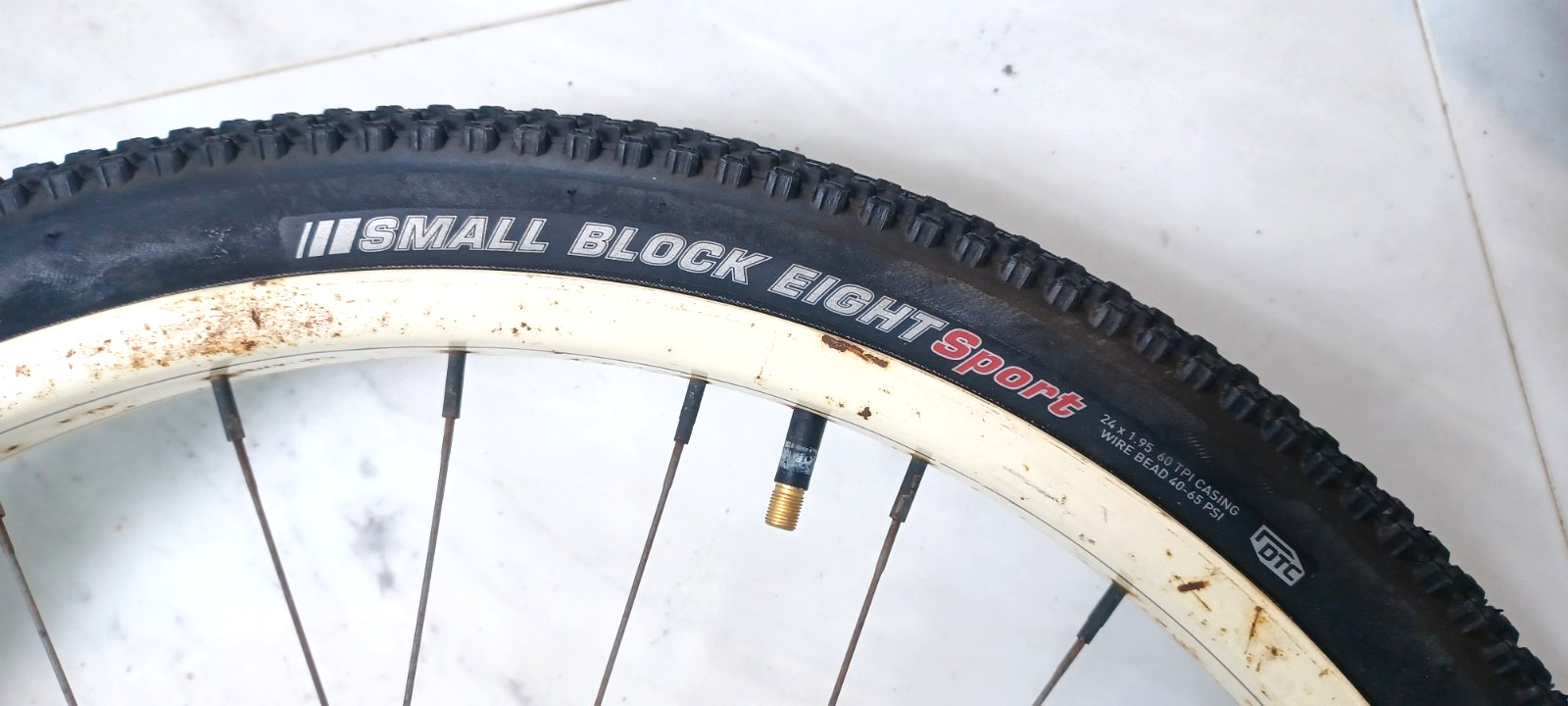 SWEET, 24x2.125" Nice pair Schwinn, S-2 Balloon Enameled Wheels 1950/60s bicycle