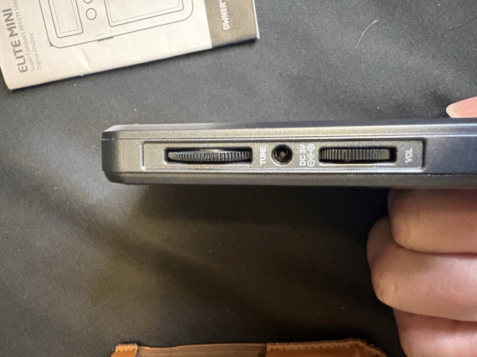 Eton Mini Grundig Edition AM/FM/SW Shortwave Radio W/leather Cover