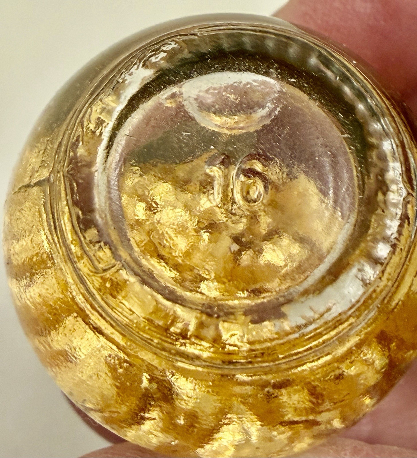 Vintage Route 66 Arizona Souvenir Genuine Gold Flakes Bottle 2.5”x1.25” 56.6gTW