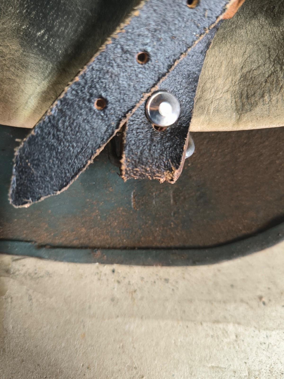 WW2 M40 German Helmet WWII M 40. Combat helmet.size 64