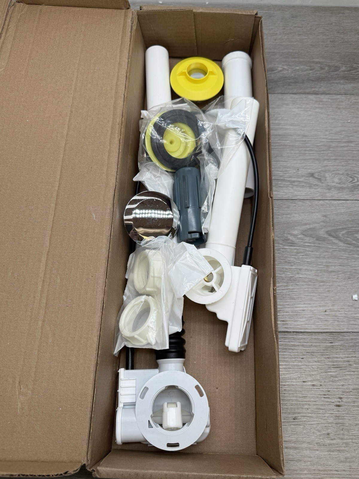 Duravit 791224000001000 Cable-Driven Waste and Overflow, Chrome