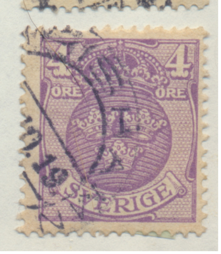 Sweden Stamp Scott #98, Used