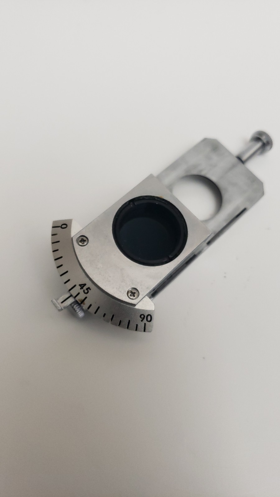 Olympus POLARIZING  MICROSCOPE POS Pol Analyzer Slider Rotatable