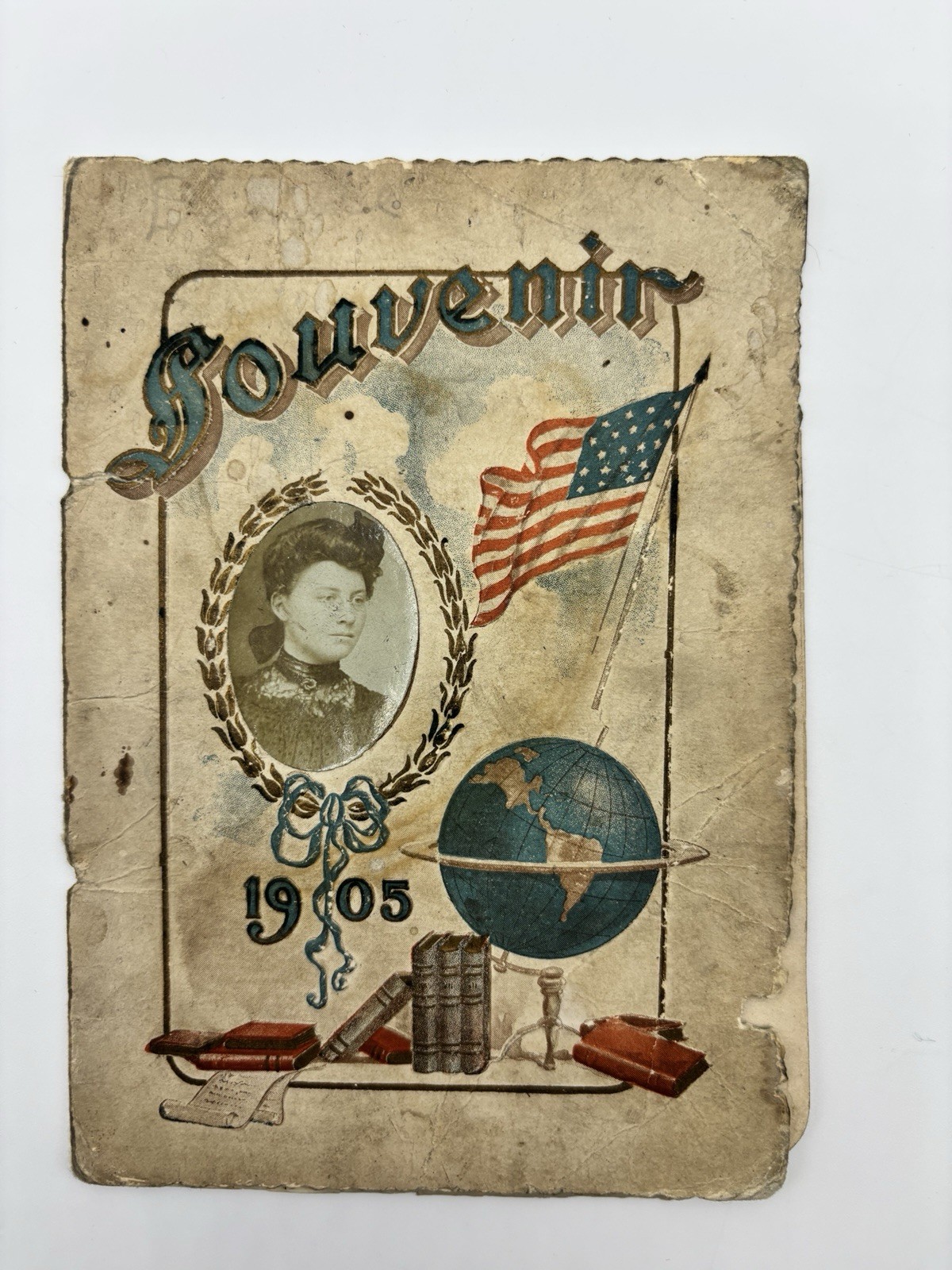 Antique 1905 1907 1908 School Souvenir Booklets Ohio Photos Student Names Lot