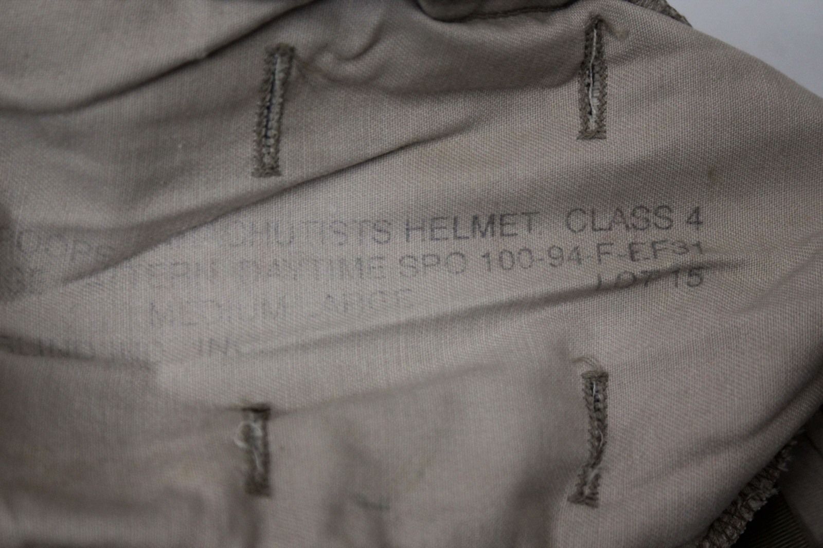 1990s modified helmet cover MEDIUM 3rd Infantry MEDIUM GWOT PASGT