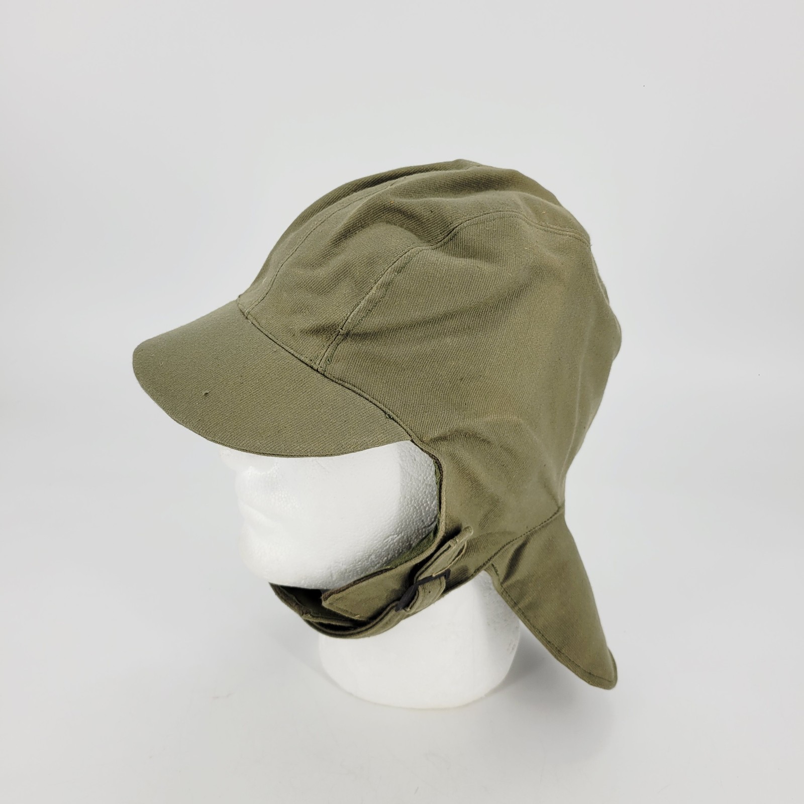 Vintage WW2 US Navy Foul Weather Flight Deck Cap Hat Size 7 1/4