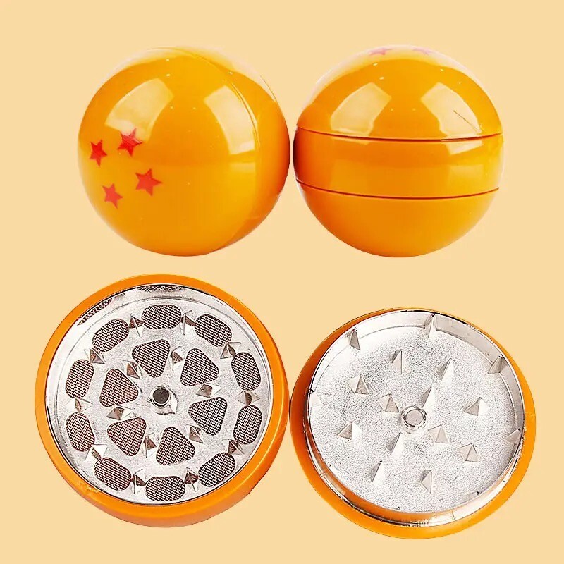 Dragon Ball Z Herb Grinder - Grandpa Gohan's 4 Star Shenron - 2.2 inches Catcher