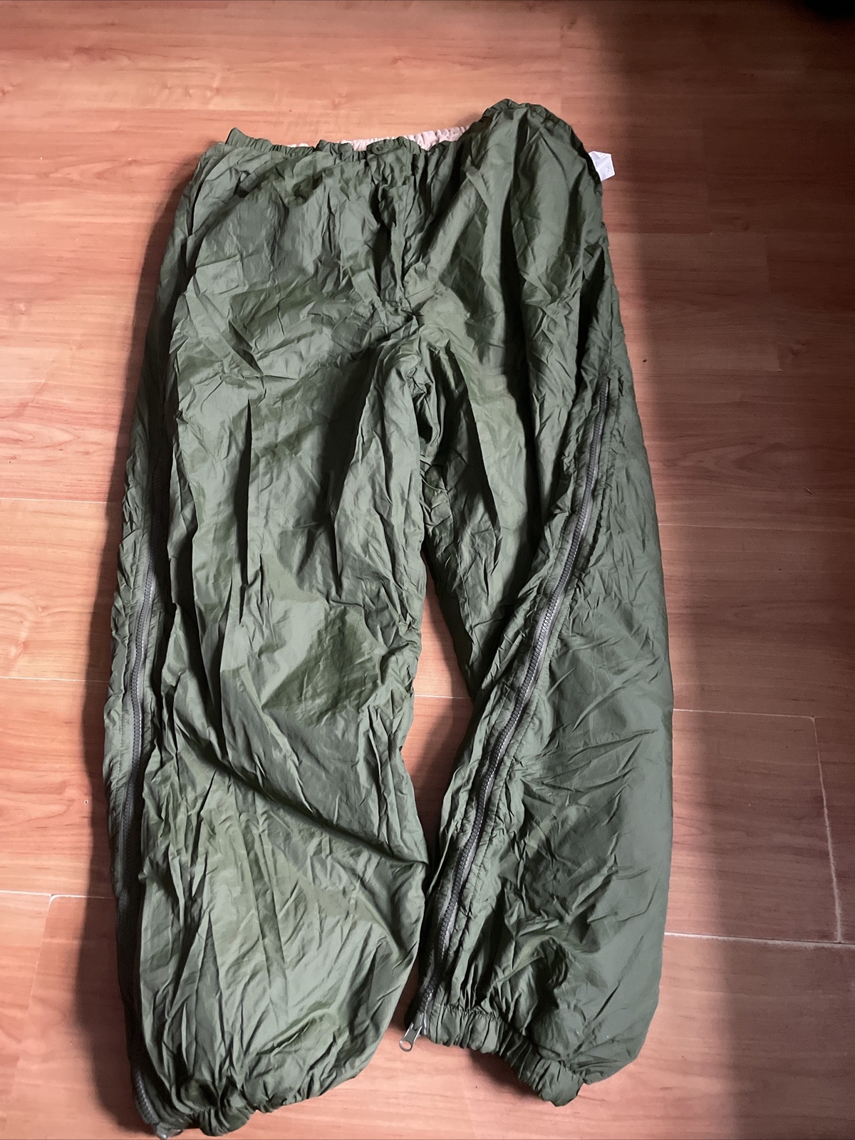 British Army Issue Thermal Softie ECW Trousers Size L Reversible Olive/ Sand