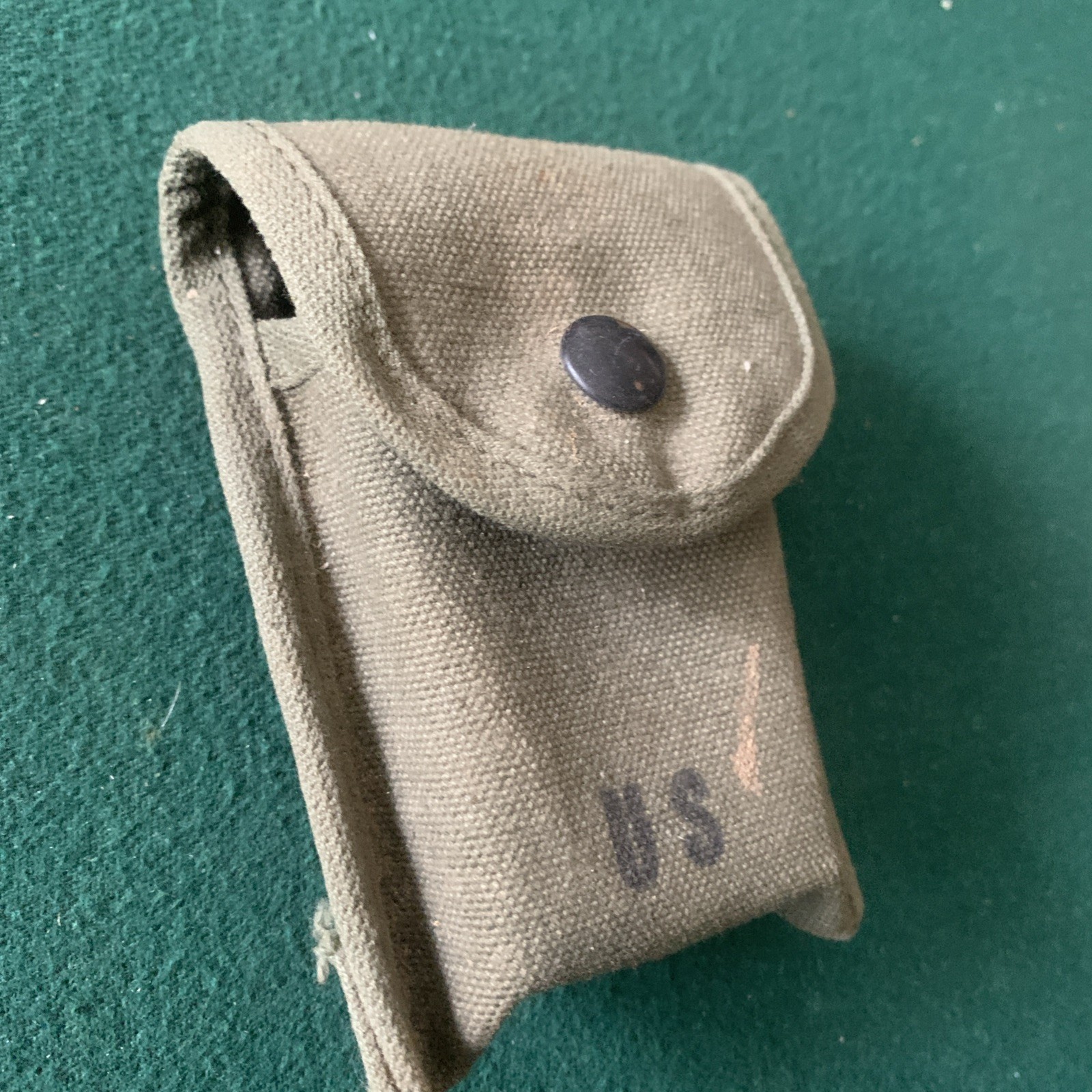 Vintage US Military Field Dressing First Aid Kit, Unopened w/ Canvas Pouch