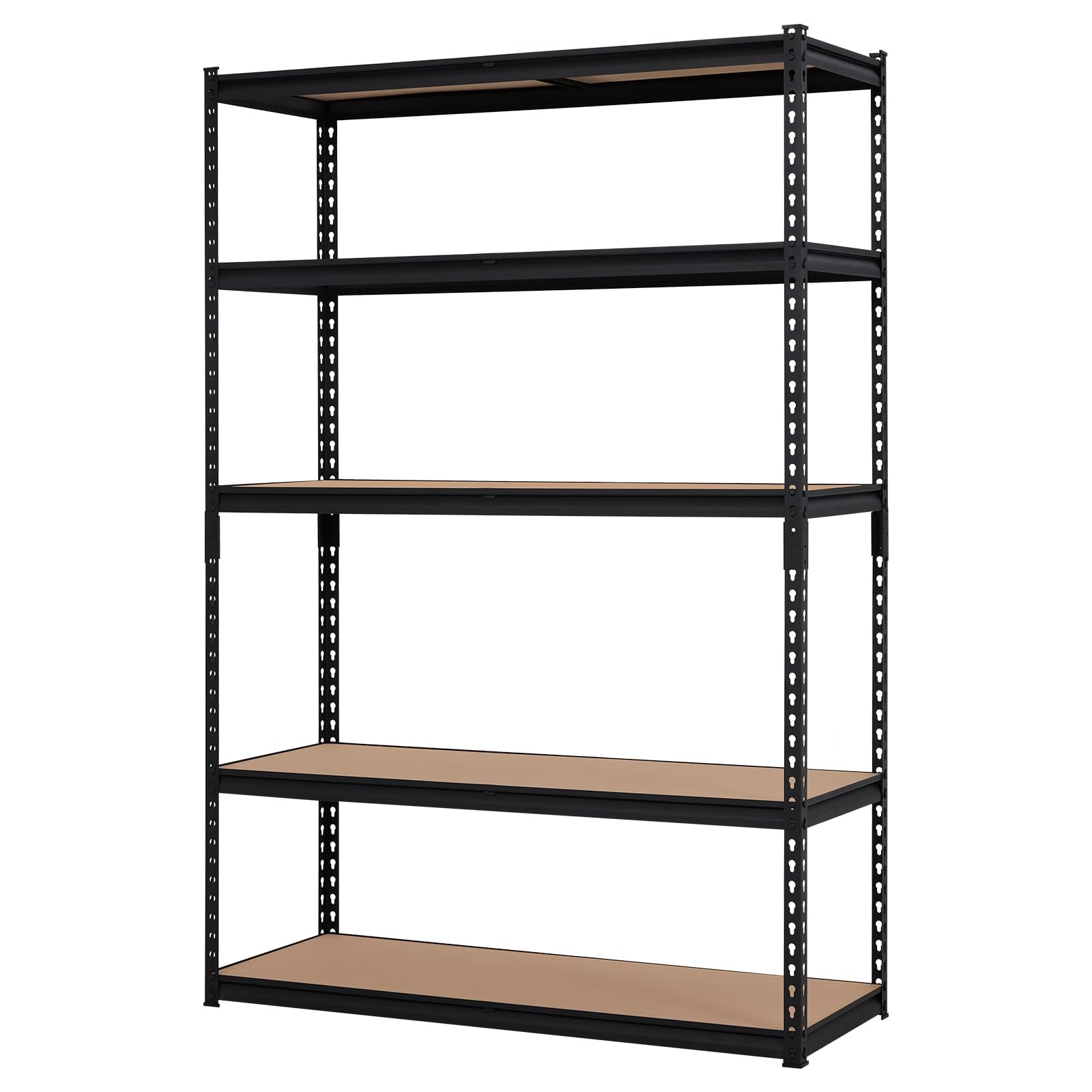 5-Tier Metal Shelving Unit ,Adjustable Heavy Duty Storage Shelves Utility Rack